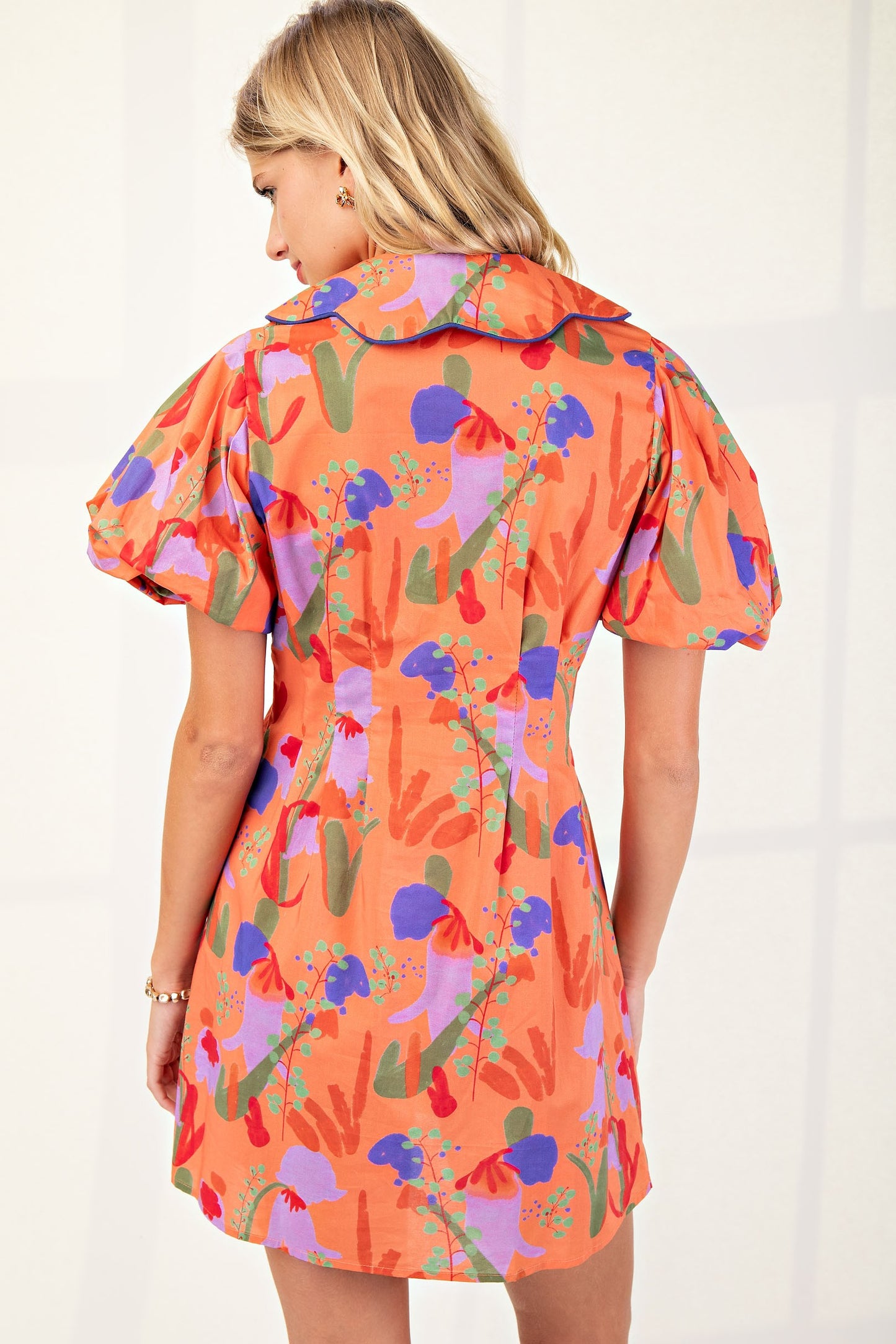 Taylor Printed Mini Dress