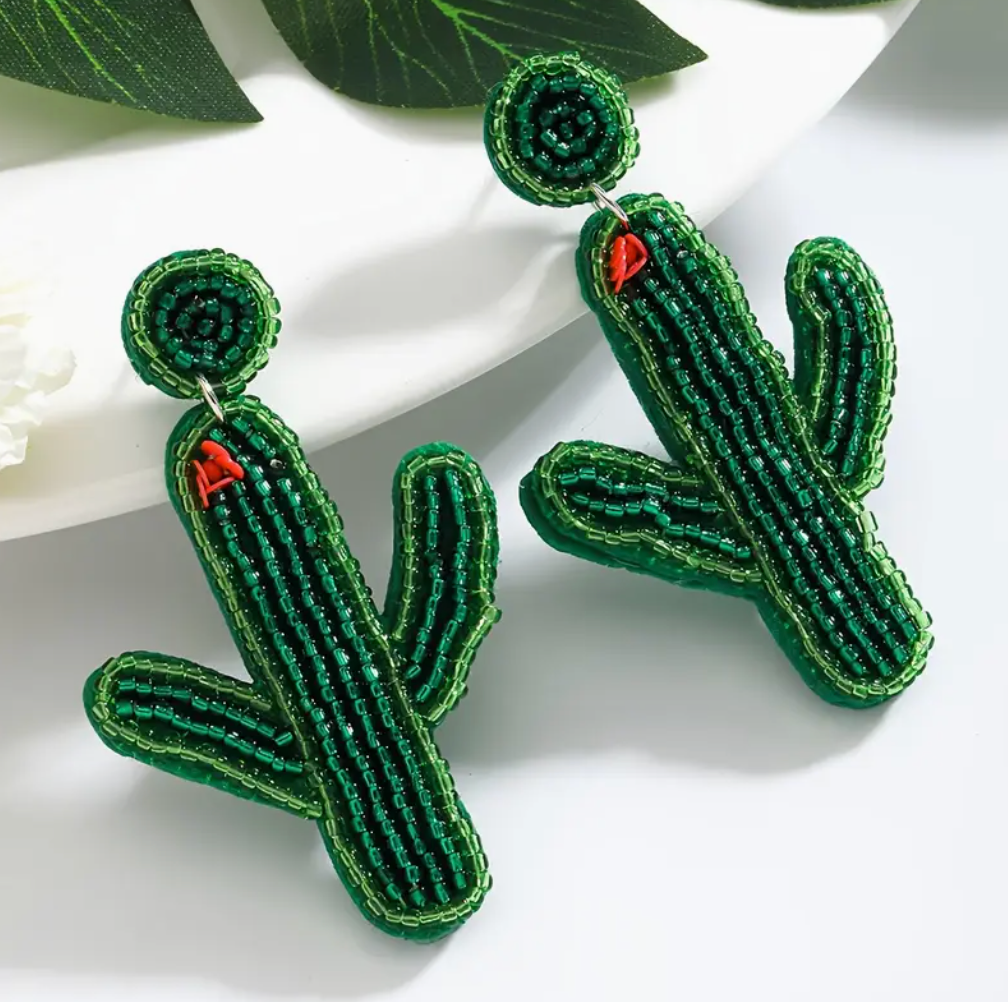 Cactus Earrings