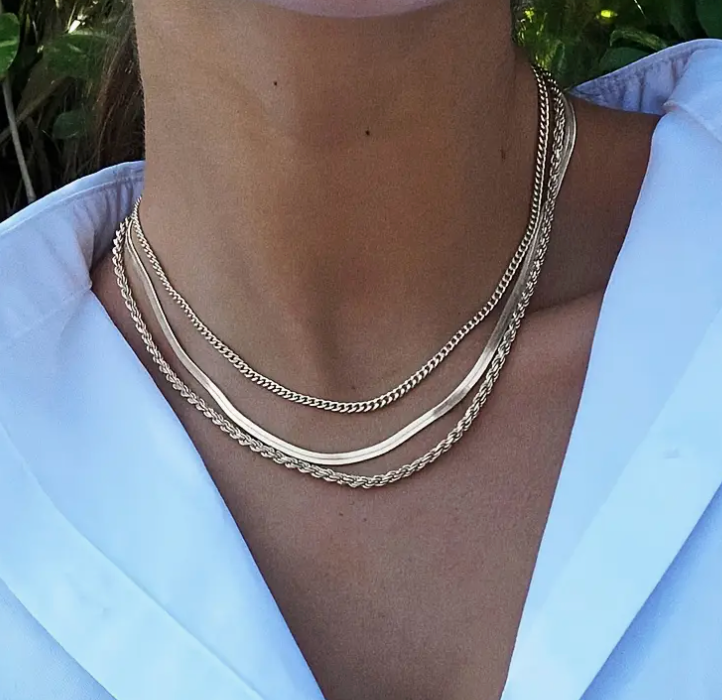 Seraphina Snake Chain Necklace