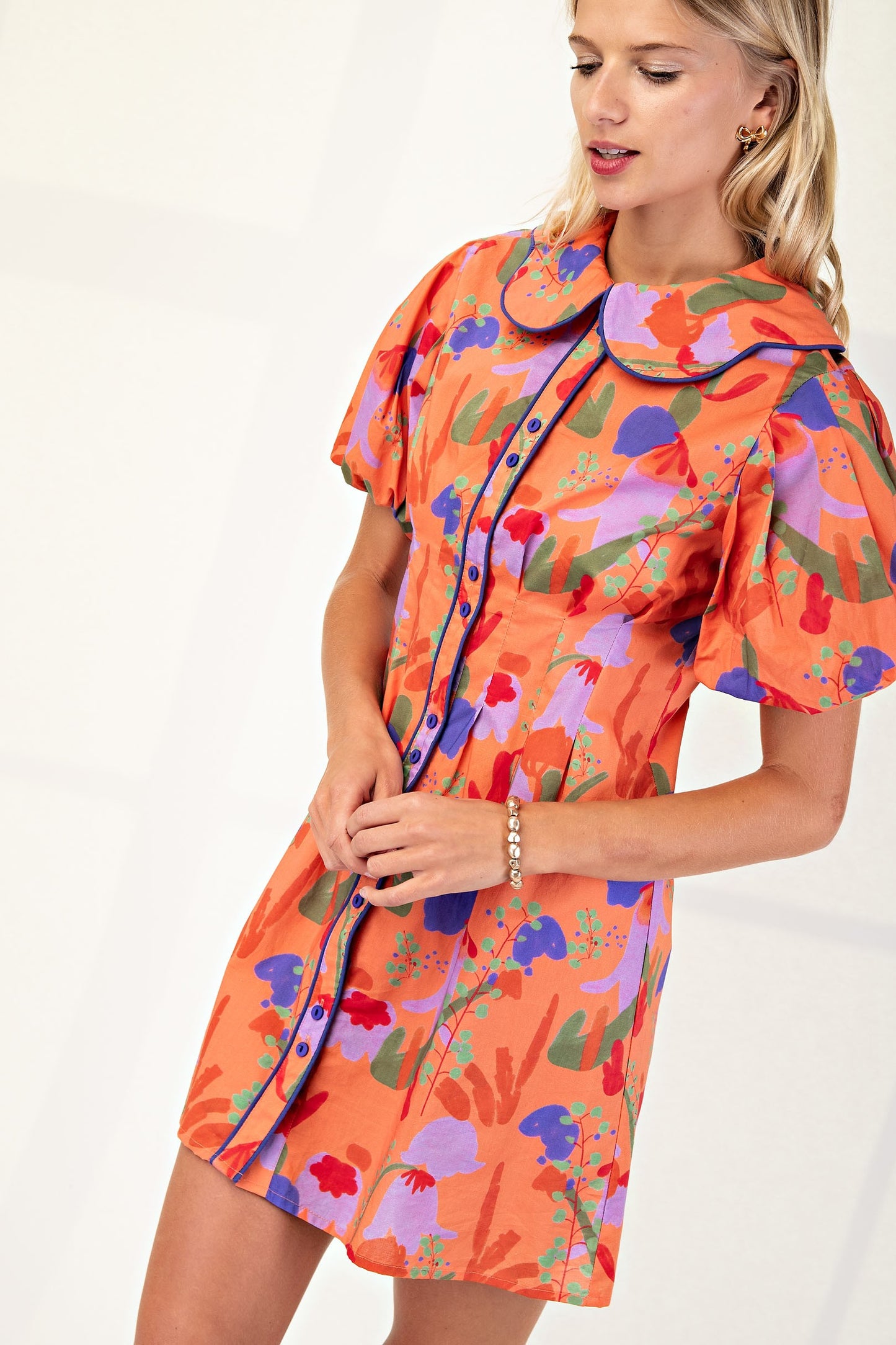Taylor Printed Mini Dress