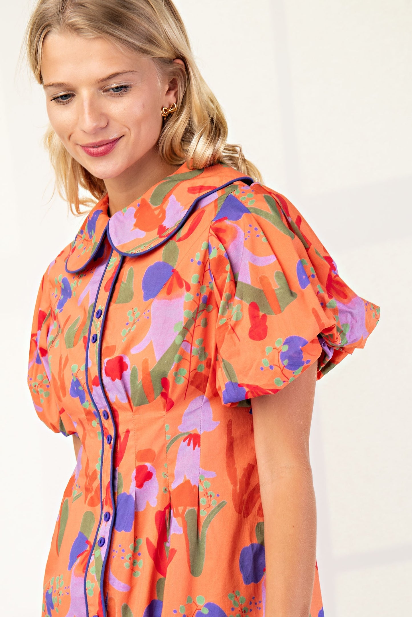 Taylor Printed Mini Dress