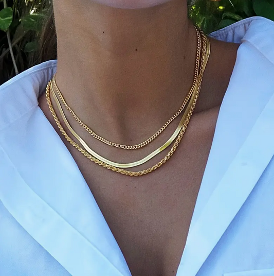 Seraphina Snake Chain Necklace