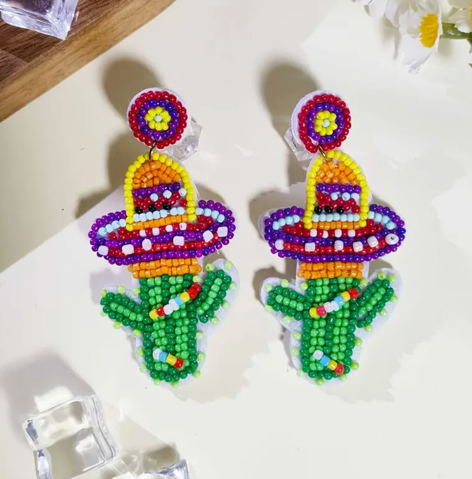 Cinco Cactus Earrings